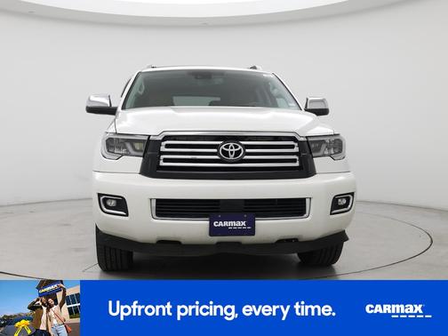 White 2018 Toyota Sequoia Platinum