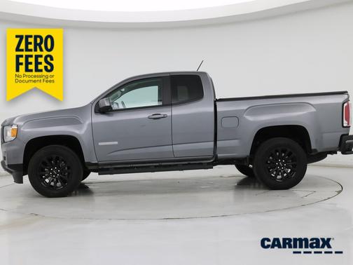 Gray 2021 GMC Canyon Elevation