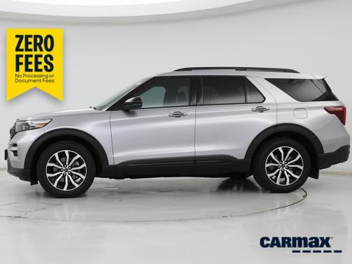 Silver 2020 Ford Explorer ST