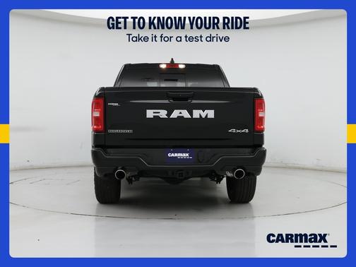 Black 2025 RAM 1500 Bighorn