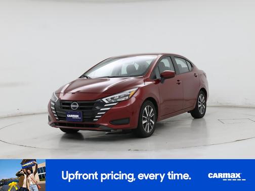 Red 2025 Nissan Versa SV
