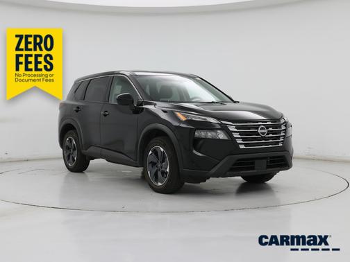 Black 2025 Nissan Rogue SV