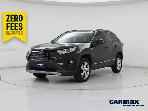 Black 2020 Toyota RAV4 Hybrid Limited
