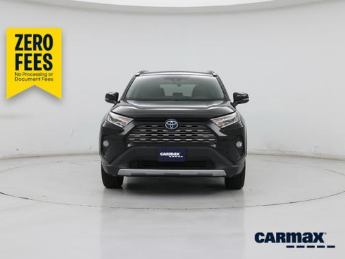 Black 2020 Toyota RAV4 Hybrid Limited