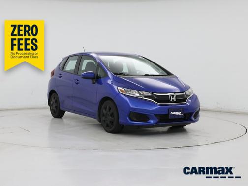 Blue 2019 Honda Fit LX