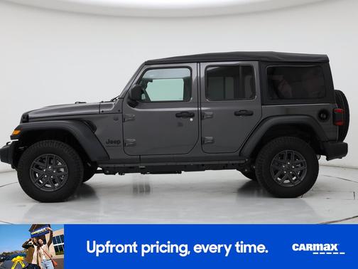 Gray 2025 Jeep Wrangler Sport S