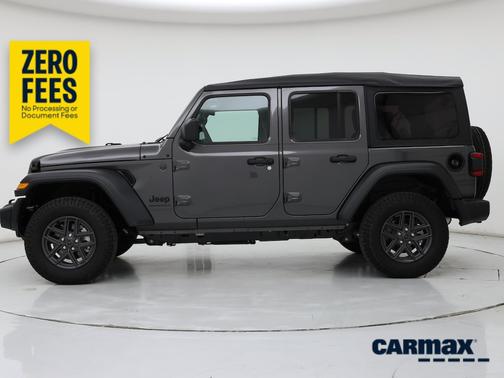 Gray 2025 Jeep Wrangler Sport S