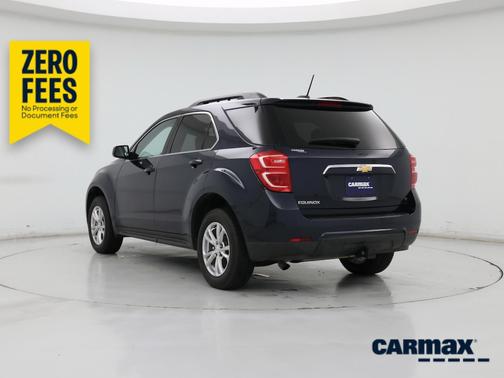 Blue 2017 Chevrolet Equinox LT