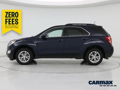 Blue 2017 Chevrolet Equinox LT