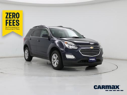 Blue 2017 Chevrolet Equinox LT