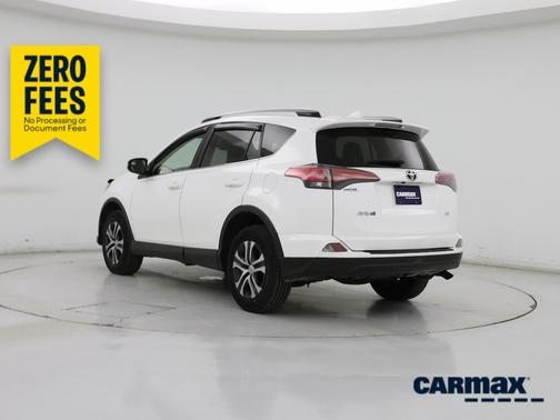 White 2017 Toyota RAV4 LE