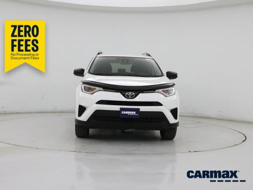 White 2017 Toyota RAV4 LE