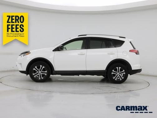 White 2017 Toyota RAV4 LE