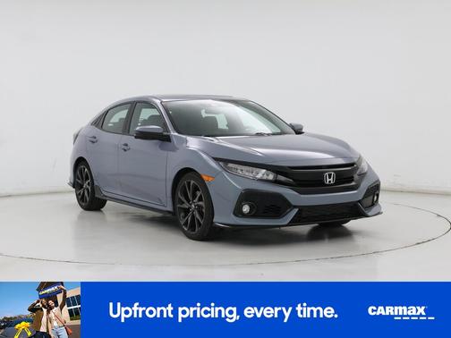 Blue 2017 Honda Civic Sport Touring