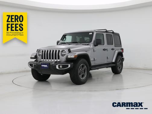 Gray 2021 Jeep Wrangler Unlimited Sahara