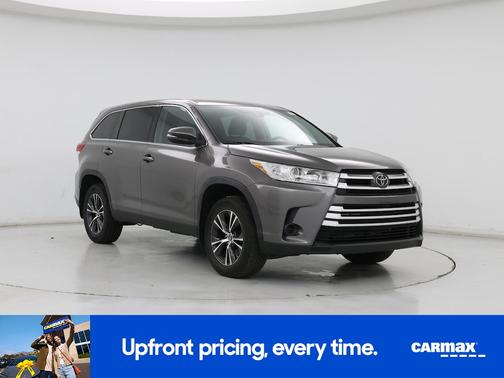 Gray 2019 Toyota Highlander LE