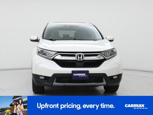 White 2018 Honda CR-V EX