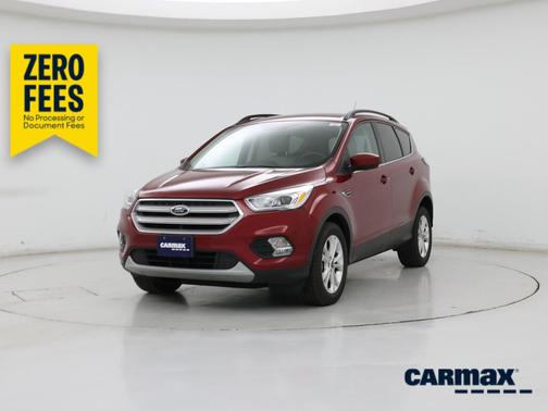 Red 2018 Ford Escape SEL