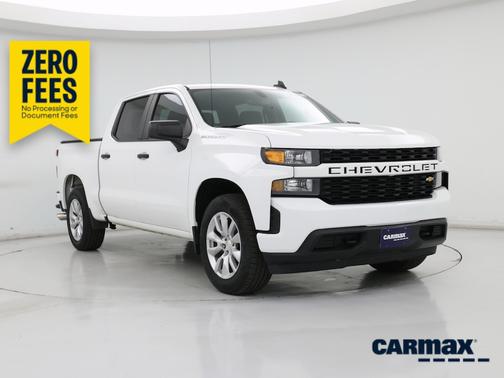 White 2019 Chevrolet Silverado 1500 Custom