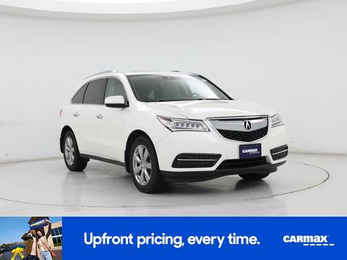White 2016 Acura MDX Advance