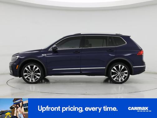 Blue 2021 Volkswagen Tiguan SEL Premium R-Line