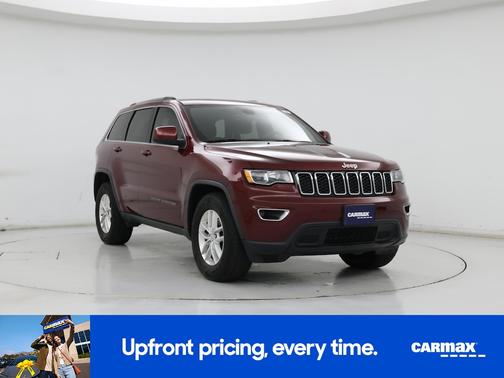 Burgundy 2017 Jeep Grand Cherokee Laredo