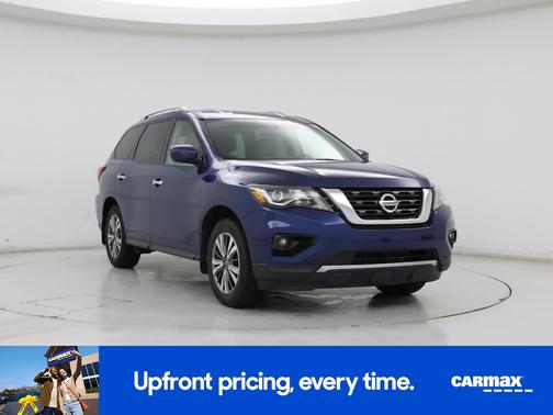 Blue 2018 Nissan Pathfinder SV