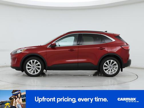 Red 2021 Ford Escape Titanium