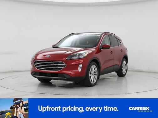 Red 2021 Ford Escape Titanium