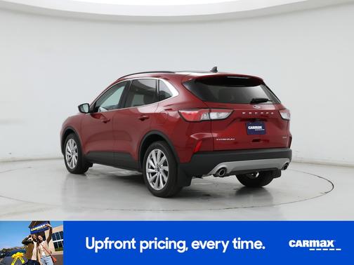 Red 2021 Ford Escape Titanium