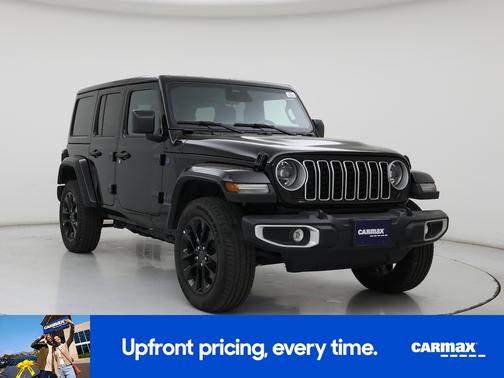 Black 2025 Jeep Wrangler 4xe Sahara