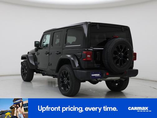 Black 2025 Jeep Wrangler 4xe Sahara