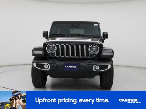 Black 2025 Jeep Wrangler 4xe Sahara