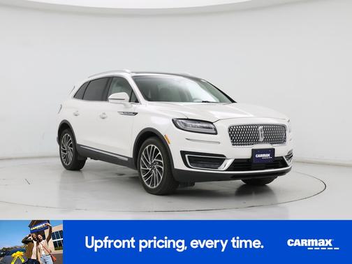 White 2019 Lincoln Nautilus Reserve