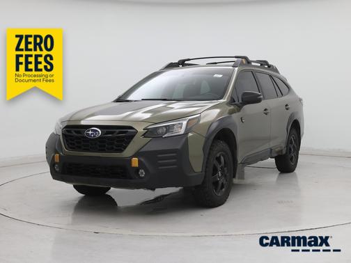 Green 2022 Subaru Outback Wilderness
