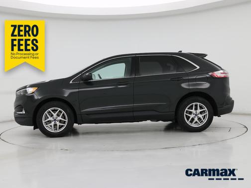 Green 2022 Ford Edge SEL