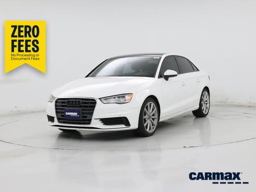 White 2016 Audi A3 Premium