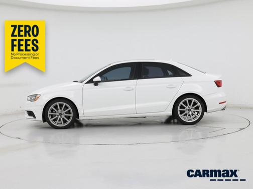 White 2016 Audi A3 Premium
