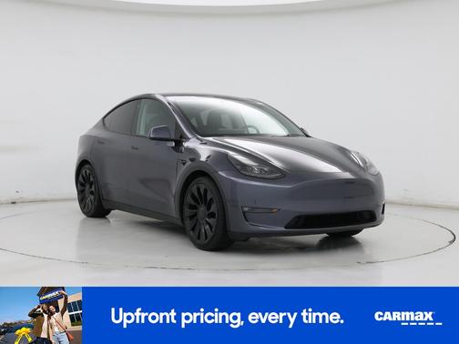 Gray 2023 Tesla Model Y Performance