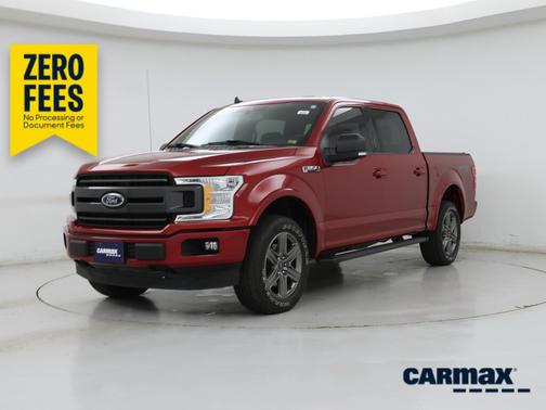 Red 2020 Ford F-150 XLT