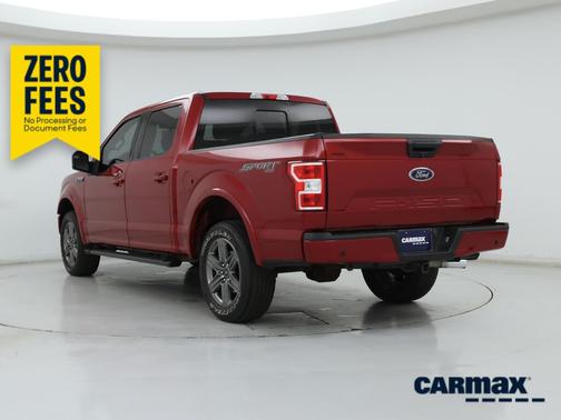 Red 2020 Ford F-150 XLT