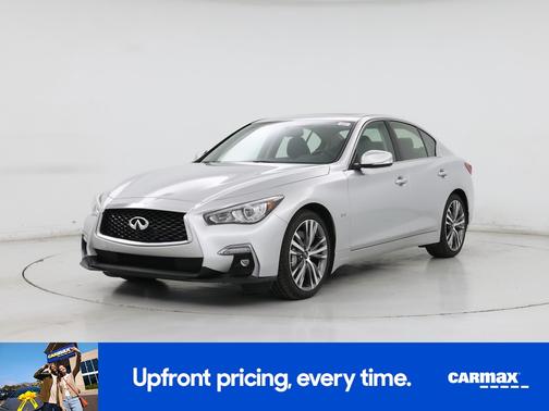 Silver 2018 INFINITI Q50 Sport