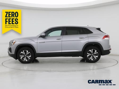 Silver 2025 Volkswagen Atlas Cross Sport SE