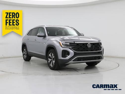 Silver 2025 Volkswagen Atlas Cross Sport SE