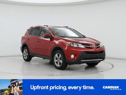 Red 2015 Toyota RAV4 XLE
