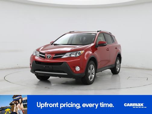 Red 2015 Toyota RAV4 XLE