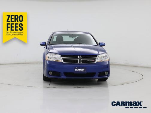 Blue 2014 Dodge Avenger SXT