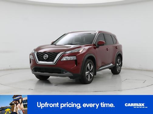 Red 2021 Nissan Rogue SL