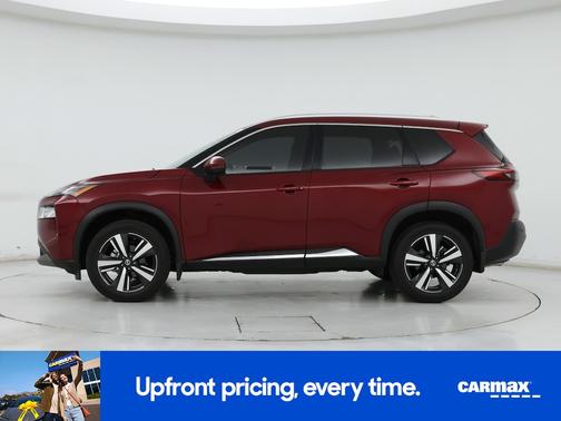 Red 2021 Nissan Rogue SL