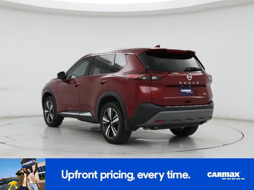 Red 2021 Nissan Rogue SL